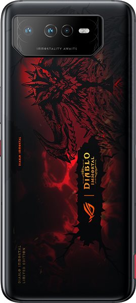 Mobile Phone Asus ROG Phone 6 Diablo Immortal Edition 16GB/512GB black ...