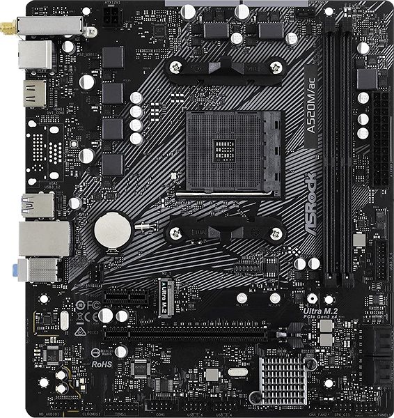 Motherboard ASROCK A520M/AC Screen