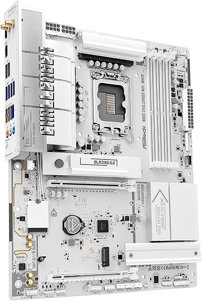 Motherboard ASROCK B860 Challenger WiFi White ...