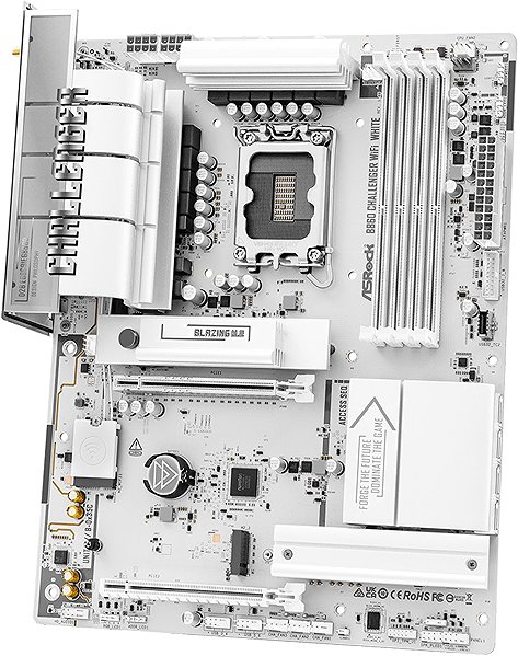 Motherboard ASROCK B860 Challenger WiFi White ...