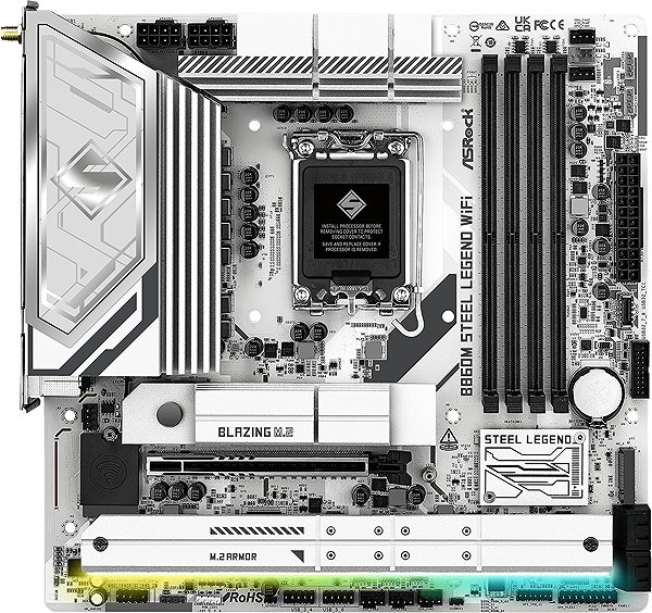 Motherboard ASROCK B860M Steel Legend WiFi ...