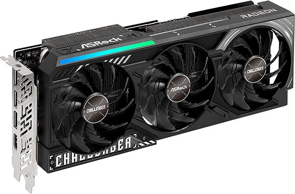 Graphics Card ASROCK Radeon RX 9070 XT Challenger 16G ...