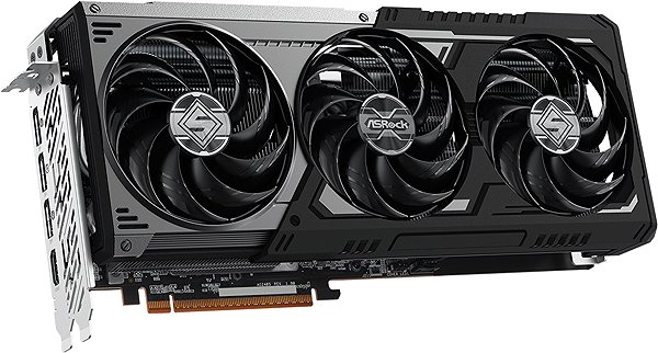 Graphics Card ASROCK Radeon RX 9070 XT Steel Legend Dark 16G ...