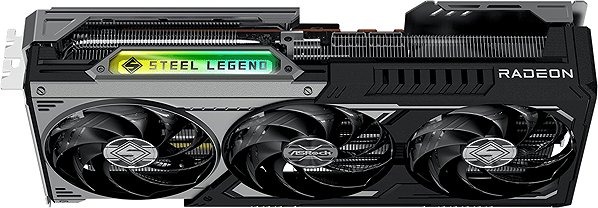 Graphics Card ASROCK Radeon RX 9070 XT Steel Legend Dark 16G ...