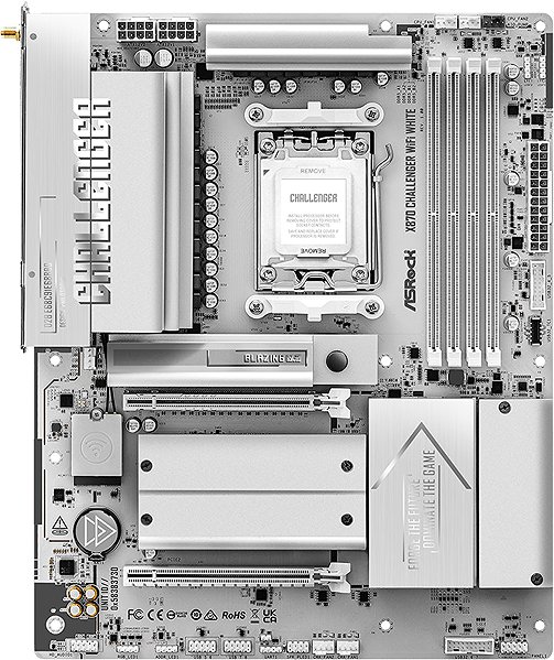 Motherboard ASROCK X870 Challenger WiFi White ...