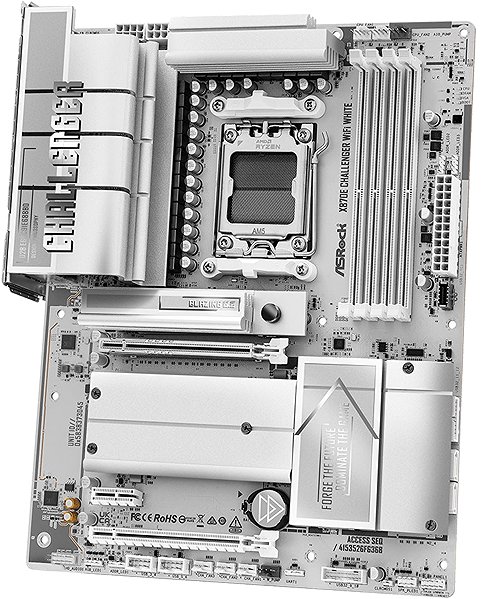 Motherboard ASROCK X870E Challenger WiFi White ...