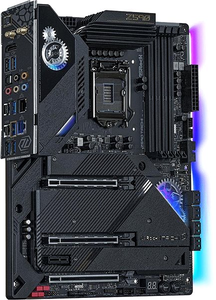 Motherboard ASROCK Z590 TAICHI Lateral view