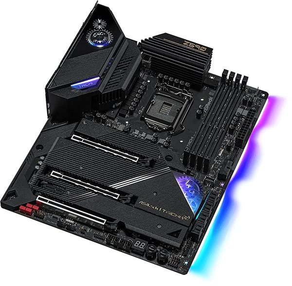 Motherboard ASROCK Z590 TAICHI Lateral view