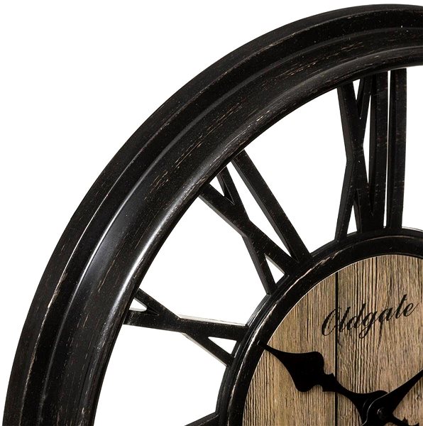 Wall Clock Atmosphera Industrial clock LIAM 46 cm, plastic ...