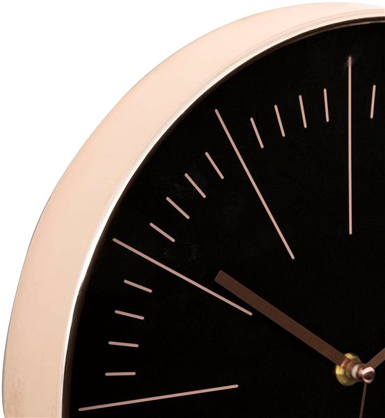 Wall Clock Atmosphera, Modern clock for living room Edith copper 30 cm ...