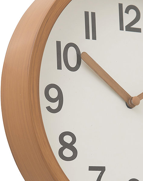 Wall Clock Atmosphera Wall Clock Loly, diameter 22 cm, beige ...