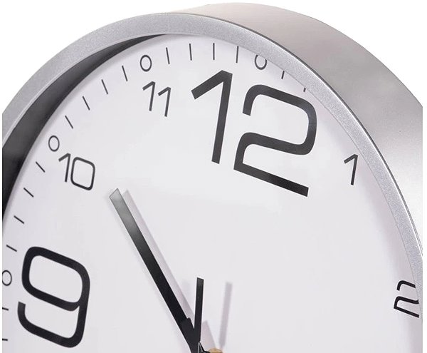 Wall Clock Home Styling Collection Wall clock with weather station function, diameter 30,5 cm ...