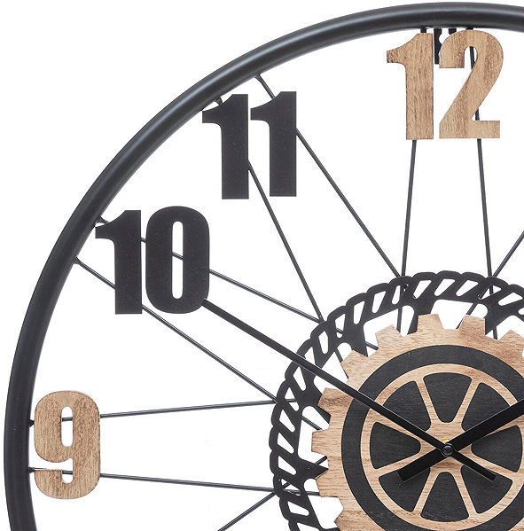 Wall Clock Atmosphera Mohan Loft wall clock, diameter 65 cm ...