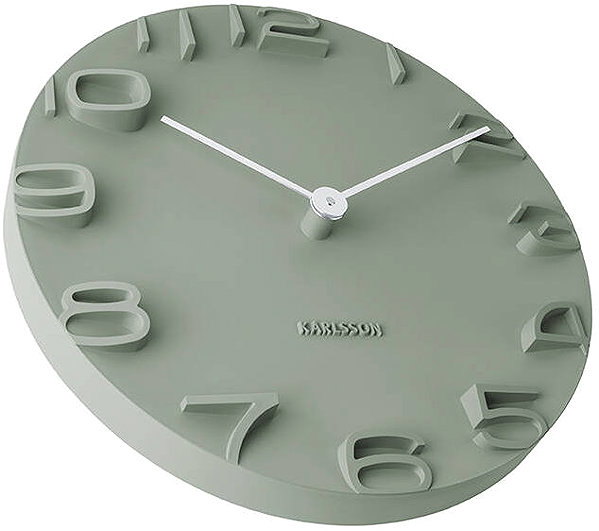 Wall Clock Karlsson Edge Wall Clock, diameter 42 cm ...