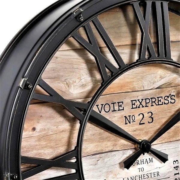 Wall Clock Atmosphera Wall Clock Vintage 39 cm, Roman numerals ...