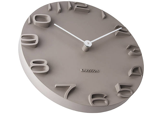 Wall Clock Karlsson Wall Clock EDGE, 42 cm ...