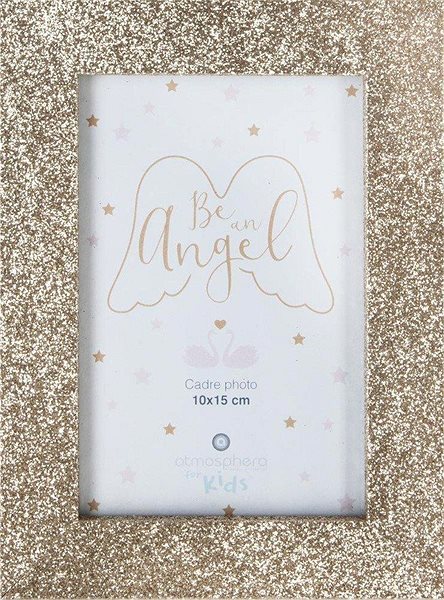 Photo Frame Atmosphera Photo frame 10 × 15 cm, rectangular, gold ...
