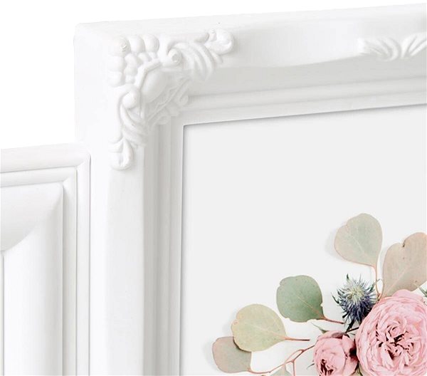 Photo Frame Atmosphera ROMANCE, 50 × 50 × 2 cm, white ...