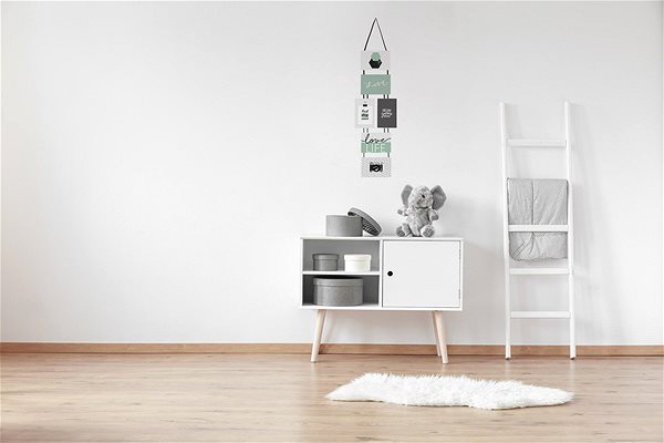 Photo Frame Atmosphera Decorative photo frames connected by a wall cord ...