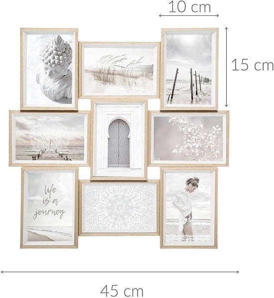 Photo Frame Atmosphera MOLY, 9 photos ...