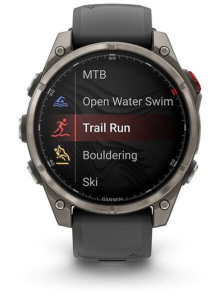 Smart Watch Garmin Fenix 8 Pro 47mm AMOLED Sapphire Titanium Graphite ...