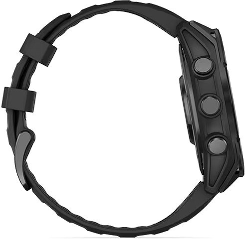 Smart Watch Garmin Fenix 8 51mm AMOLED Slate Gray Steel/Black Band ...