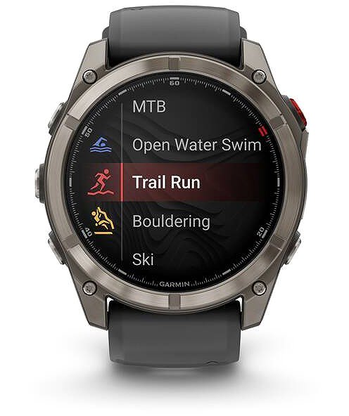 Smart Watch Garmin Fenix 8 Pro 51mm AMOLED Sapphire Titanium Graphite ...