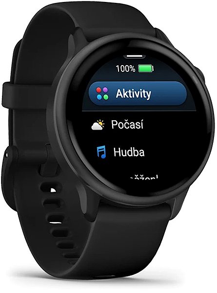 Smart Watch Garmin Vívoactive 6 Slate/Black Band ...