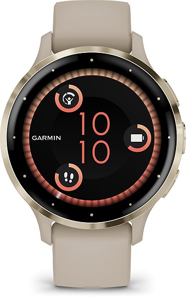 Smart Watch Garmin Venu 3S Cream Gold/French Gray Band ...