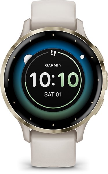 Smart Watch Garmin Venu 3S Cream Gold/Ivory Band ...
