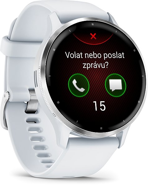 Smart Watch Garmin Venu 3 Silver/Whitestone Band ...