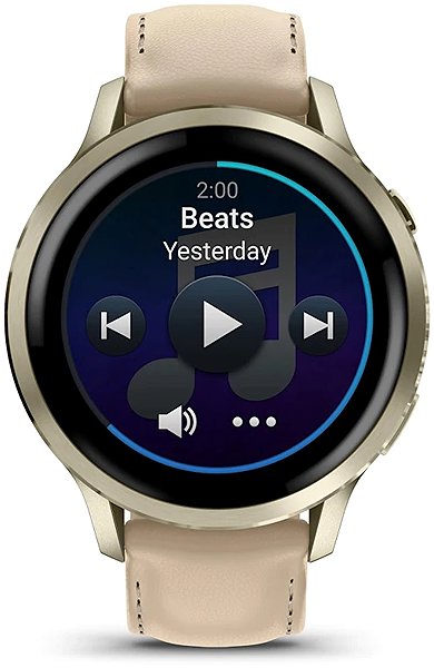 Smart Watch Garmin Venu 4 41mm Lunar Gold/LeatherBand ...