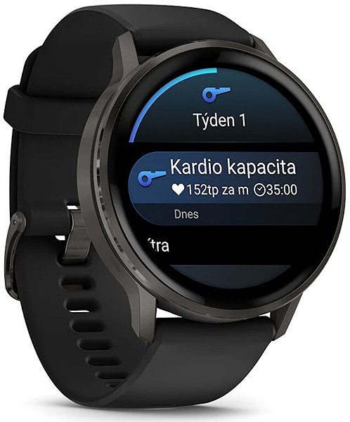 Smart Watch Garmin Venu 4 45mm Slate/Black Band ...
