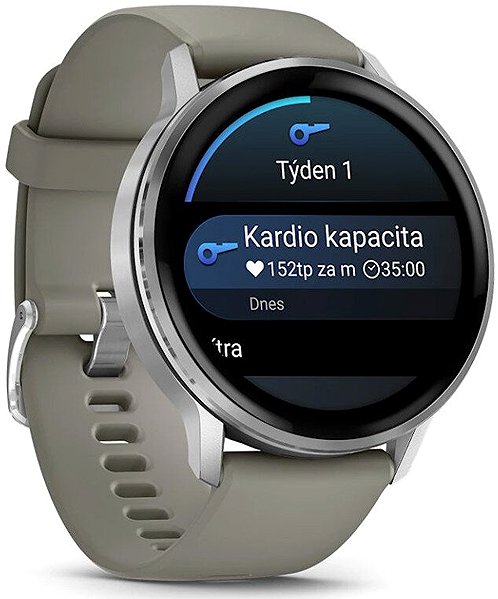 Smart Watch Garmin Venu 4 45mm Silver/Gray Band ...