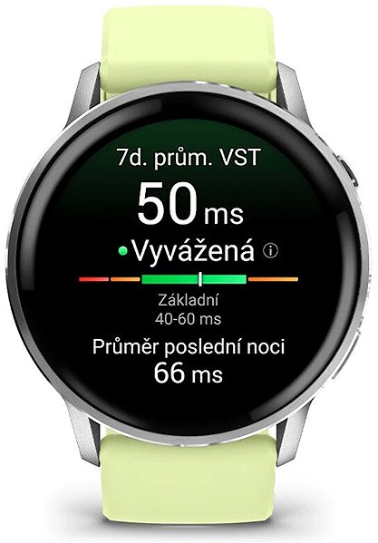 Smart Watch Garmin Venu 4 45mm Silver/Citron Band ...