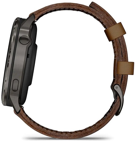 Smart Watch Garmin Venu 4 45mm Slate/Leather Band ...