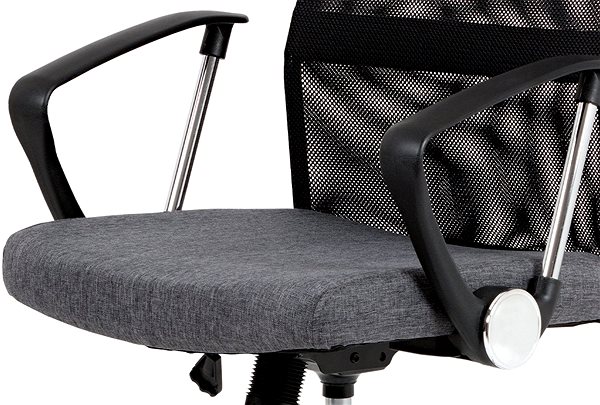 Office Armchair AUTRONIC BAXTER Grey Features/technology