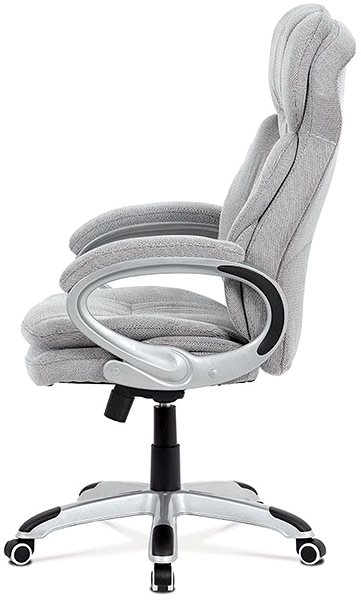 Office Armchair AUTRONIC Flavio Grey Lateral view
