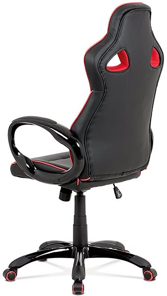 Gamer szék AUTRONIC Poper - piros Oldalnézet