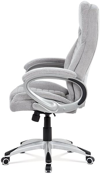 Office Armchair AUTRONIC Niner Silver Lateral view