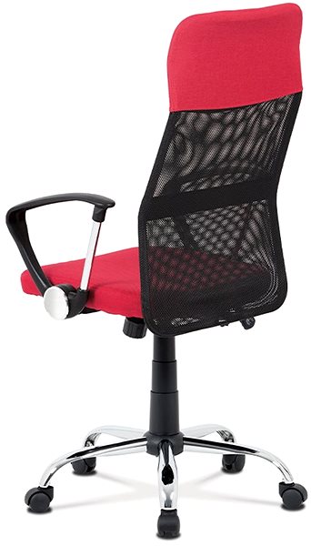 Office Armchair AUTRONIC Rai S Red Lateral view
