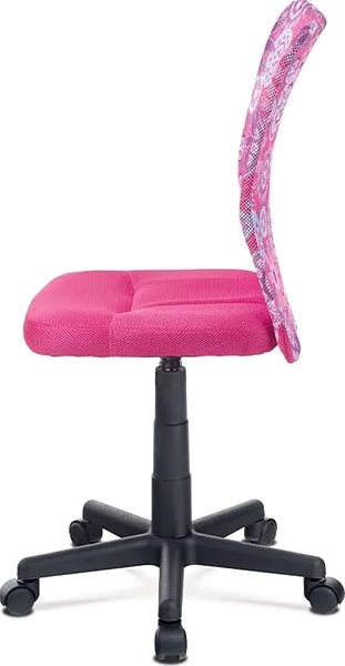 Children’s Desk Chair HOMEPRO Lacey, Pink Lateral view