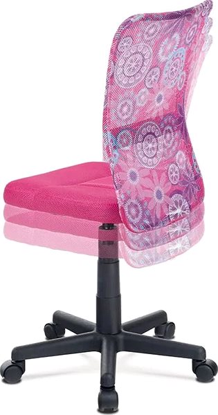 Children’s Desk Chair HOMEPRO Lacey, Pink Features/technology