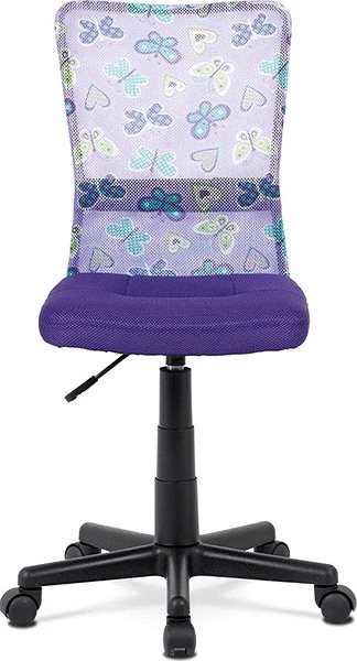Children’s Desk Chair HOMEPRO Lacey Purple Screen