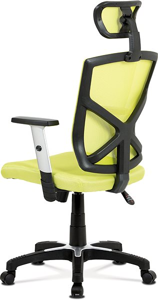 Kancelárska stolička AUTRONIC Kokomo čierno/zelená ...