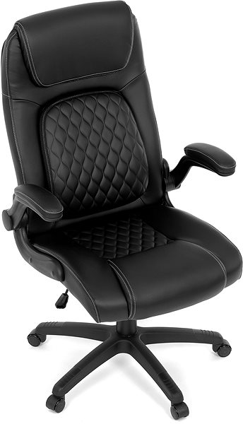 Office Armchair HOMEPRO KA-C710 BK, black eco-leather ...