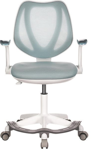 HOMEPRO Cambria Children's Desk Chair, Blue Mesh.