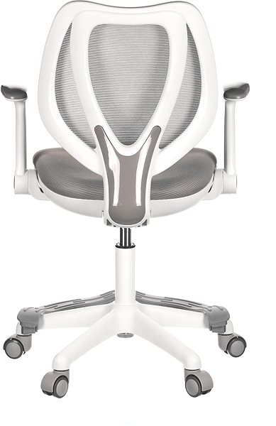 HOMEPRO Cambria Children's Desk Chair, Grey Mesh.