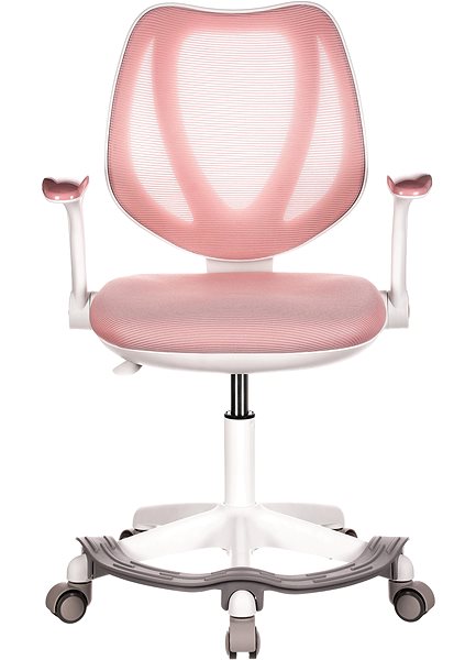 HOMEPRO Cambria Children's Desk Chair, Pink Mesh.