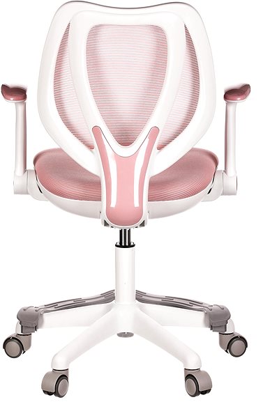 HOMEPRO Cambria Children's Desk Chair, Pink Mesh.